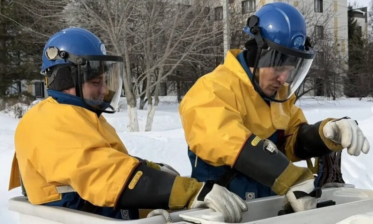 фото предоставлено пресс-службой ЧОУ ДПО «Центр работ под напряжением»
