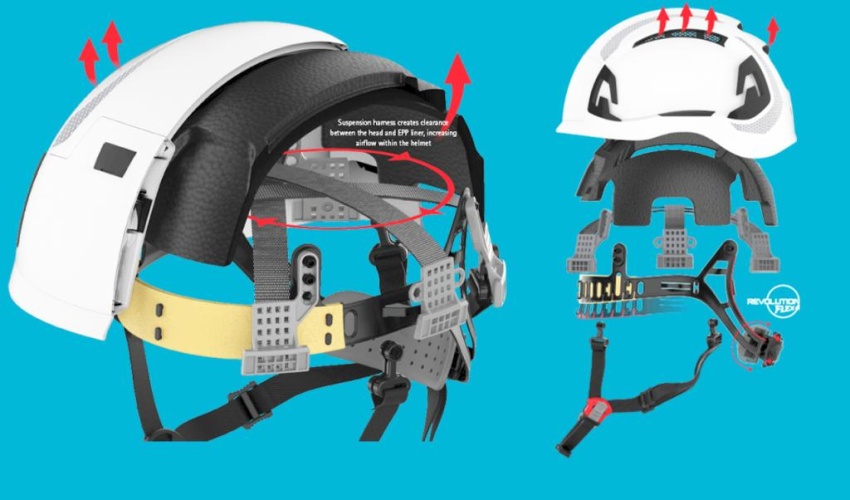 Новейшая защитная каска для работ на высоте JSP EVO® Alta®