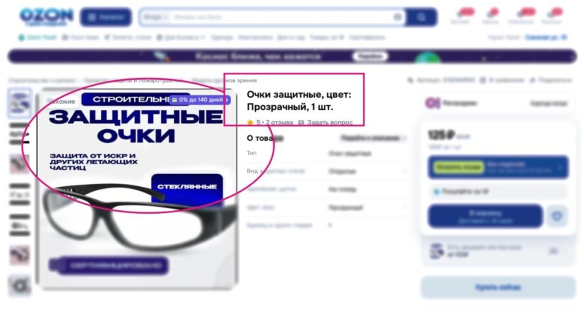 Анализ СИЗ, представленных на OZON, «Все Инструменты», «Комус», ЭТМ